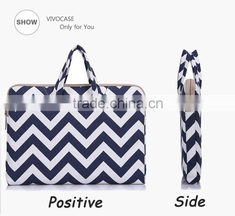 Lightweight High Quality Canvas Fancy Business Laptop Bag