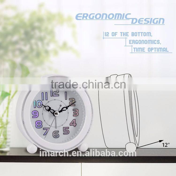 2016 simple cheap promotion melody clock