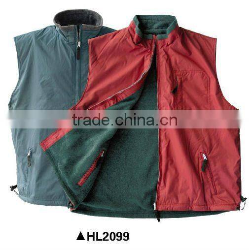 adult reversible vest work outer wear