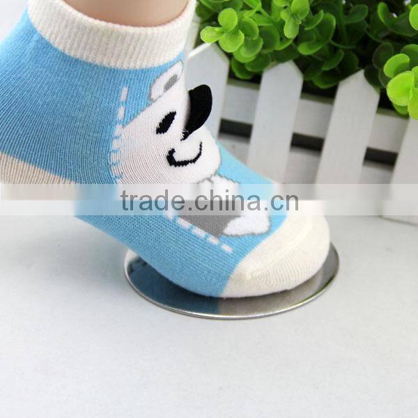GSB-10 Cute design cotton custom baby socks 3D with different design and color