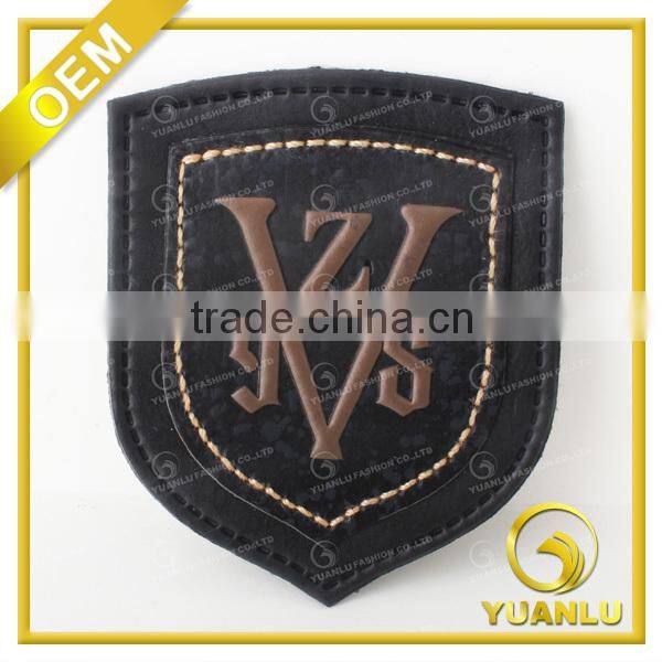 2015 Faux Leather Labels For Snapback Hat YL-199