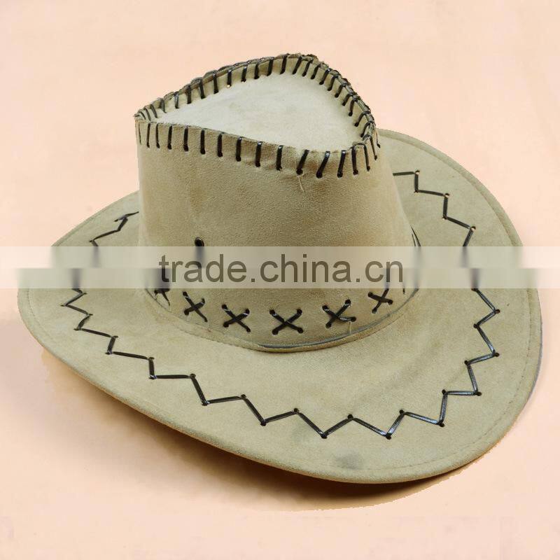New 2015 Summer Spring Sun Hat Cowboy Hat Men and Women Outdoor Caps Fashion Cowboy 4 Colors