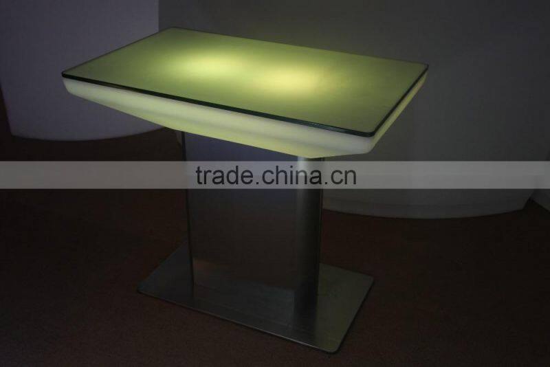 Modern coffee table Colourful Rechargeable Bar Table