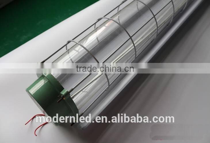 IP66 2x18w explosion proof led lighting 100lm/w led t8 tube light