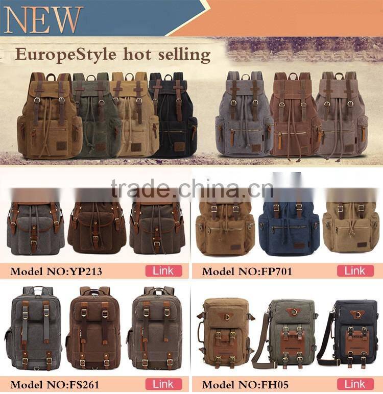 Hot selling canvas shoulder messenger bag with cheap price