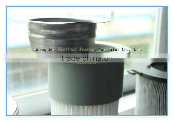 Long pulse pleated PU moulded bag