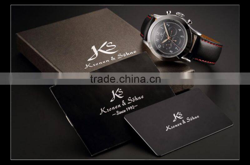 KS Navigator Automatic Mechanical Analog Men Leather Band Watch