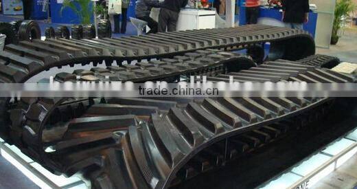 Pc240 Excavator Rubber Track, New PC240LC Excavator Rubber Track, Excavator Rubber Belt