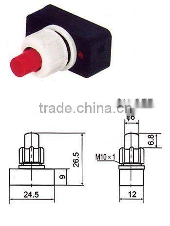 push button switch mini plastic dpst FL6-041 wireless