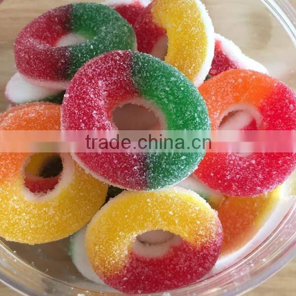 Normal Feature and Sweet Taste Doughnut Yummy Gummy Candy