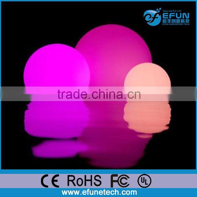 RGB 16 colors led decorating ball,swimming floating ball,led battery operated pool balls