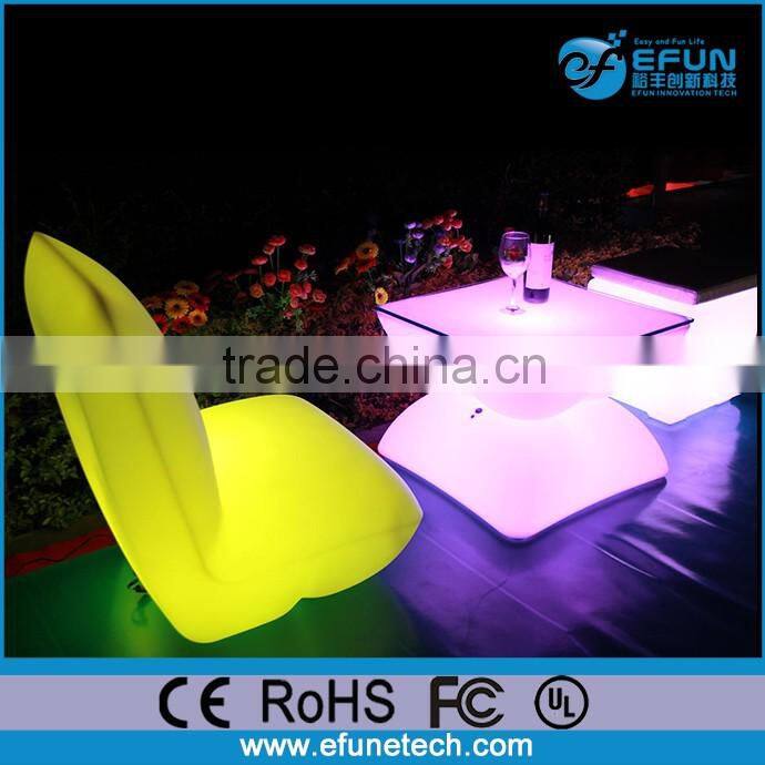 outdoor led bar furniture illusion rgb color changed inflated led light up sofas