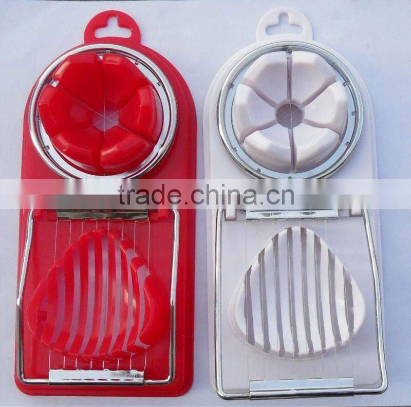 Hot selling egg slicer, 2 IN 1 egg cutter, egg divider