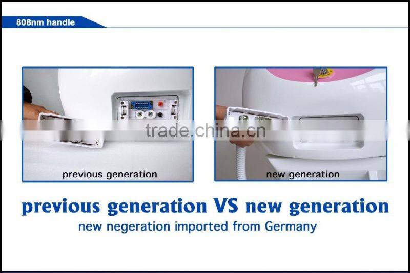 Best Germany Bars 808nm Diode laser hair removal machine / laser diode / 808nm diode laser epilation