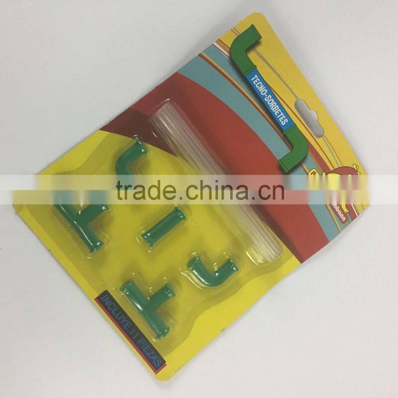 Hot-selling Plastic Simple DIY Straws