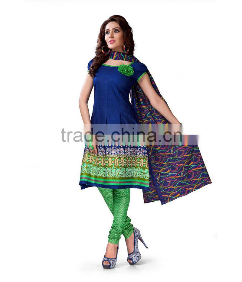 Printed dress material