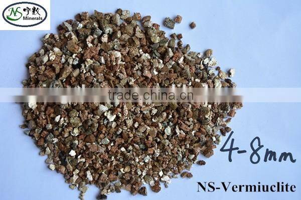 High quality Lightweight Silver/Gold expanded Vermiculite for Board