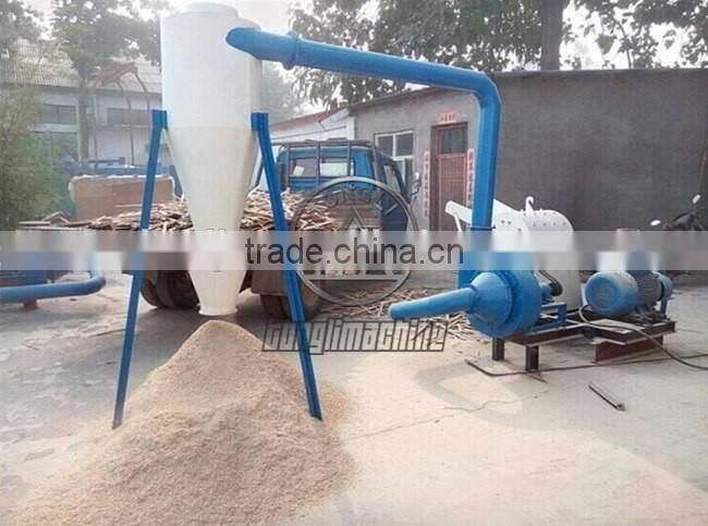 Manufacturer' price top quality high effiency wood crusher wood log crusher