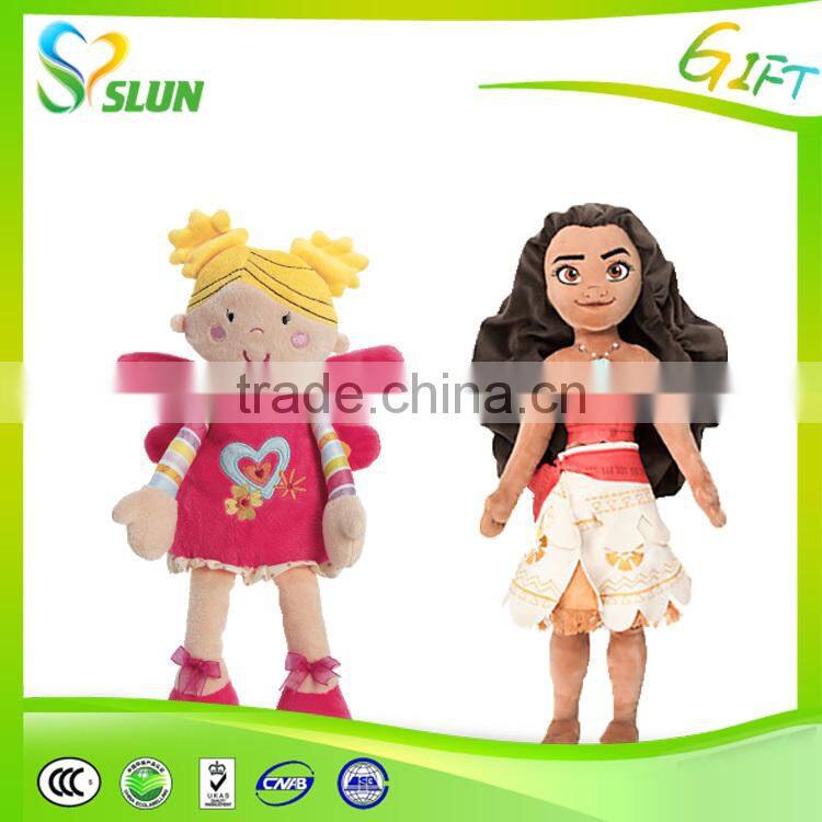 Lovely pink custom hellokitty plush doll for girls