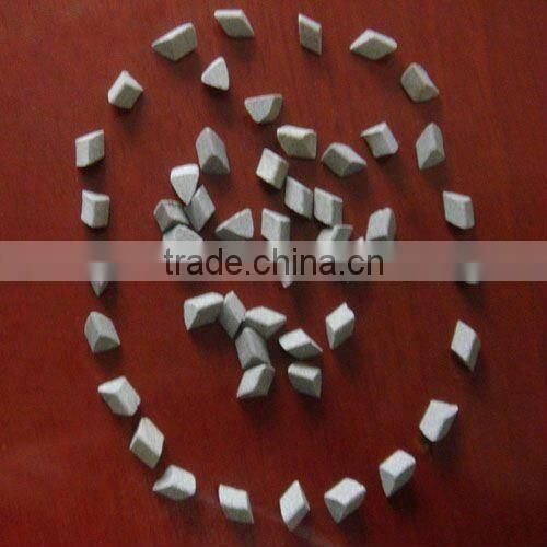 white corumdum media for polishing