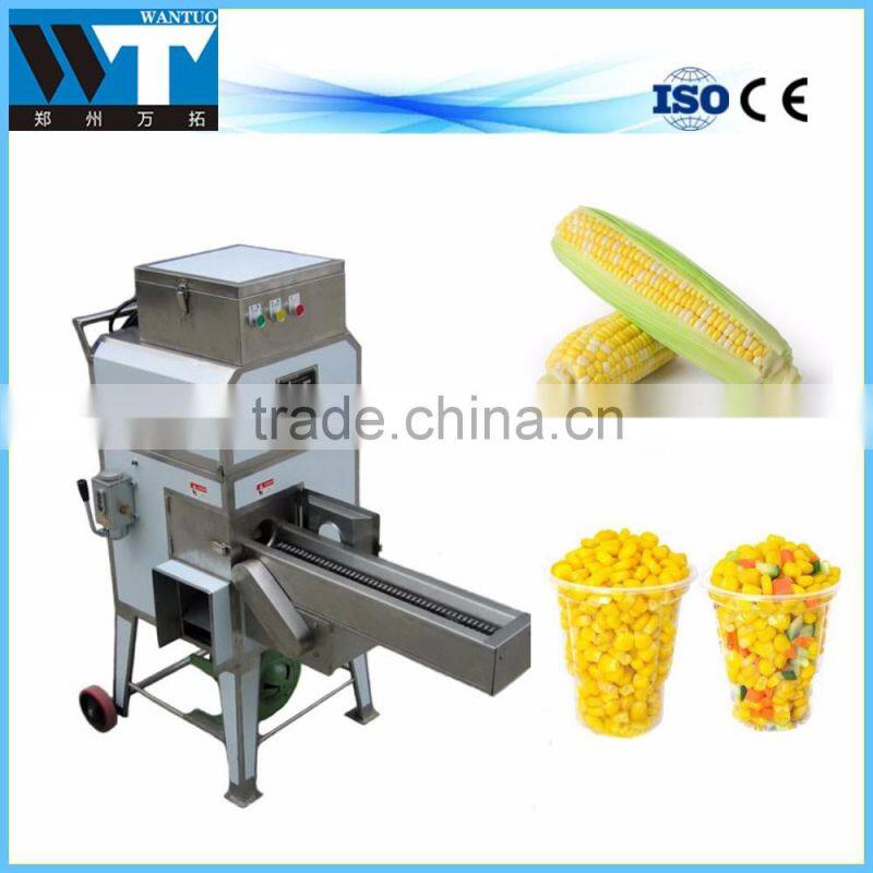 Low price automatic mini sweet corn shelling machine