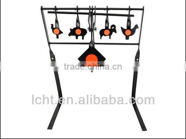auto reset airgun shooting target/Metal Plinking Spinning Hunting