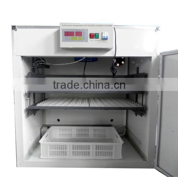 352 Egg Incubator with 97% hatcher rate with solar power panel and battery fully automatic machine(Type-352)