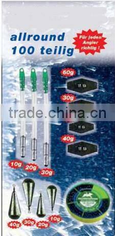 fishing leader assorment kit with blister