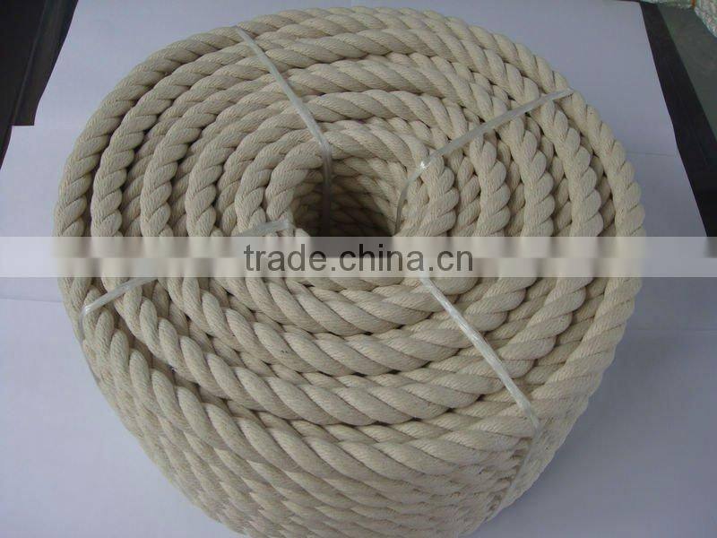 3-strand twist cotton rope