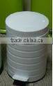 Pit stripesround metal foot pedal waste bin 12L/20L