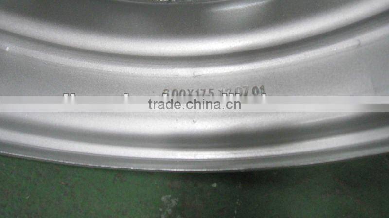 17.5x6.00 truck part steel tubeless wheel rim