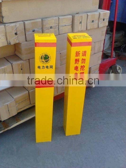 Manufacturers wholesale cheap FRP warning sign piles