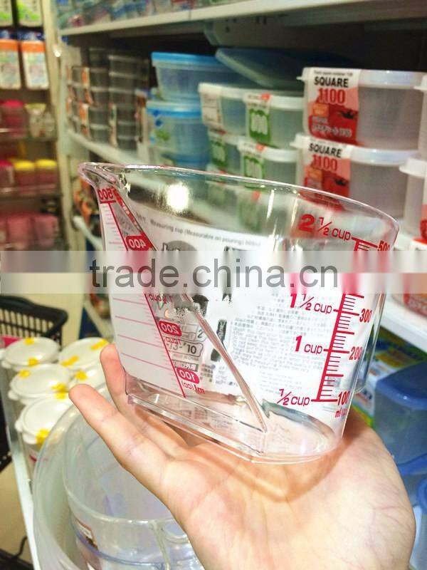 500ML Plastic Transparent Measuring Cup