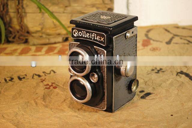 Antique fine art classic iron camera model