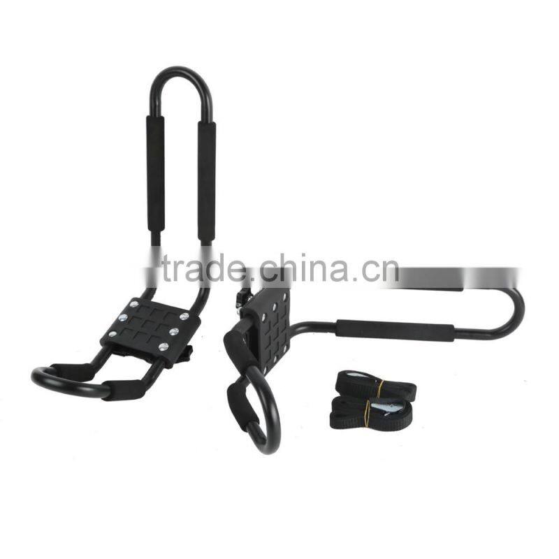 Snowboard Kayak Carrier Boat Canoe Surf Ski Board Roof Top Mounted Rack 2 Pairs