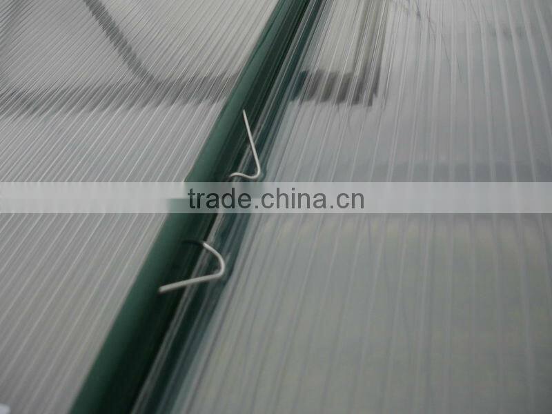 Plastic commercial garden greenhouse for sale