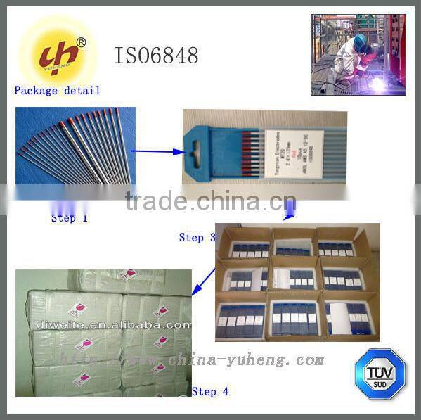 WP high qualiy welding bar for AC welding of alternating & magnesium alloy