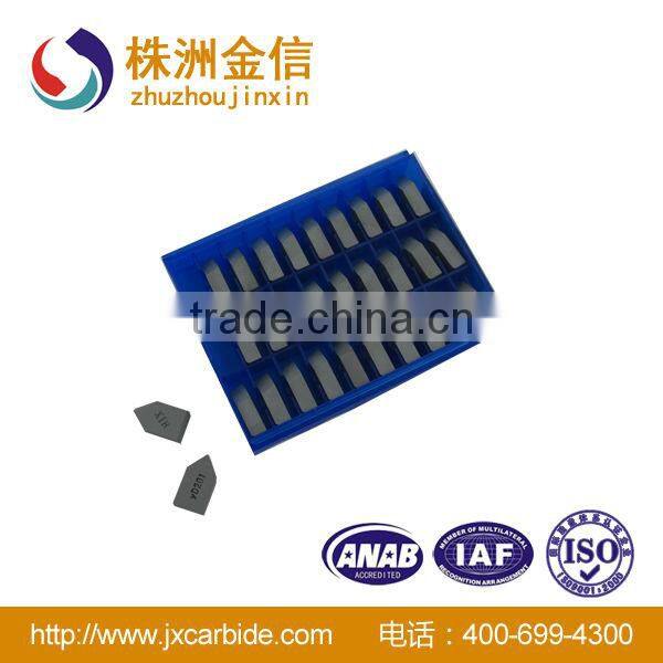 JinXin tungsten carbide tips/cemented saw tips/blade/inserts