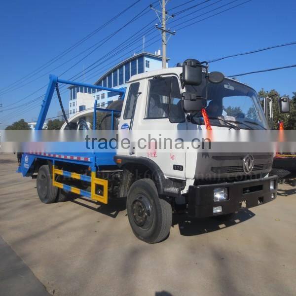 170hp 4*2 DONGFENG 8m3 Skip Loader Refuse Truck