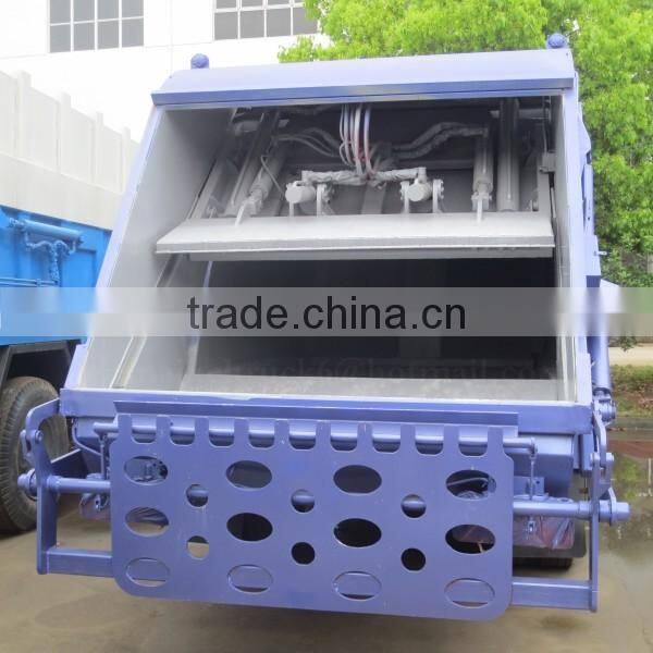 120hp DONGFENG 4*2 Waste Compactor Truck 6 m3