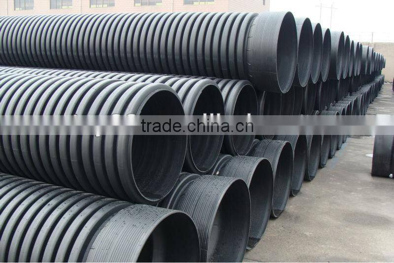 HDPE Single Wall Corrugated Pipe