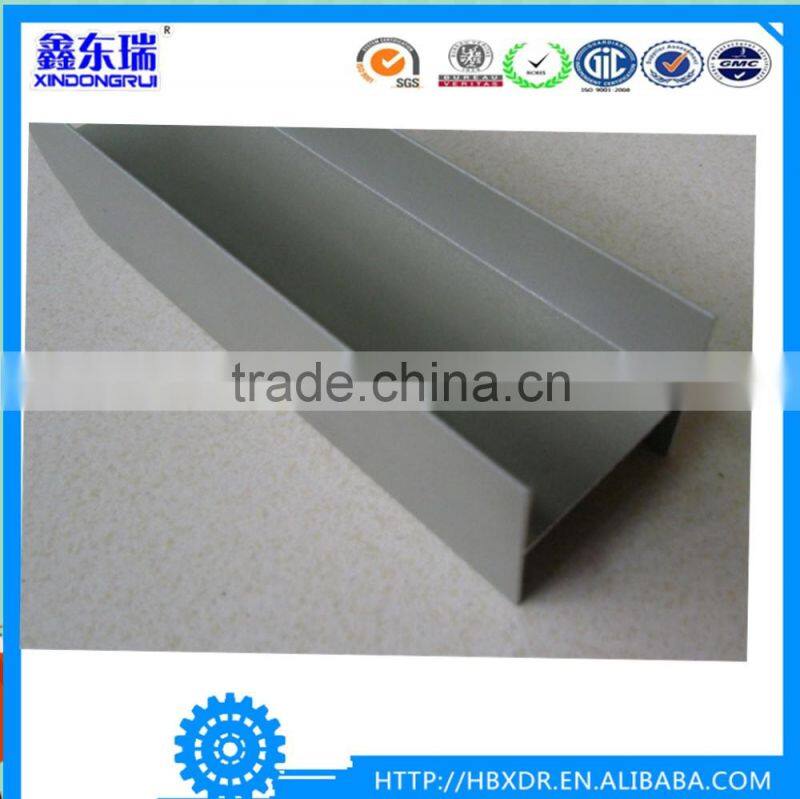 Anodizing grey color Aluminium profiles,6063 alloy aluminium profiles,Aluminium extrusion profiles