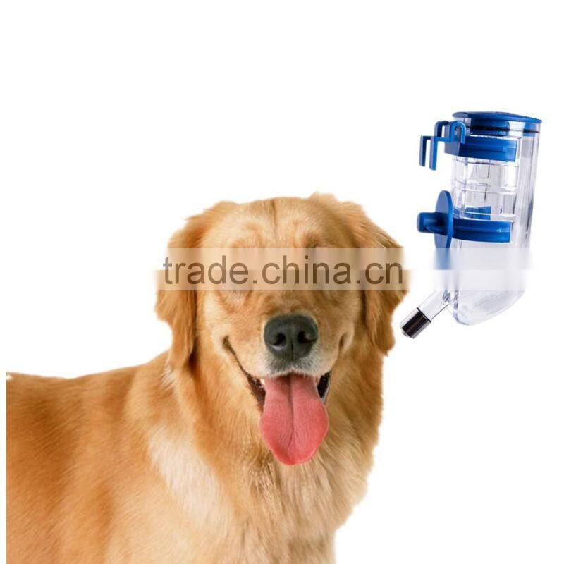 Hangable Plastic Pet Accessory Dog Drinking Bottle