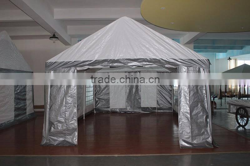 4x6m steel frame car garage sheds / carports