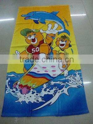 lovely kids bright colored bath towel 33143