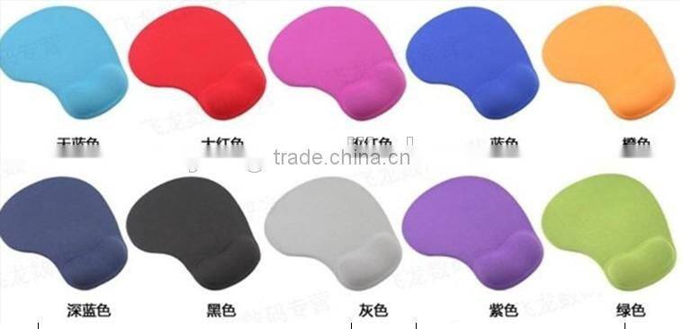 promotional protect your wrist/colorful silicon mouse pad/mouse mat