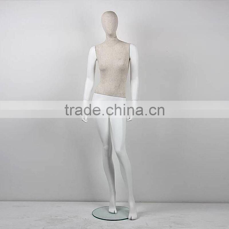 Props female full body mannequin women's human body cloth fiberglass mannequin