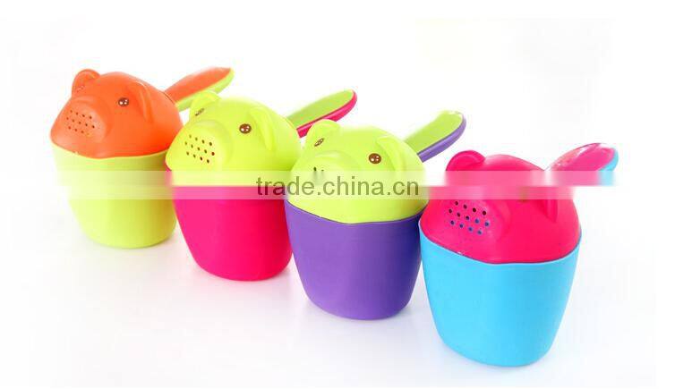 Q116 children's baby shampoo bailer plastic ladle /plastic scoop