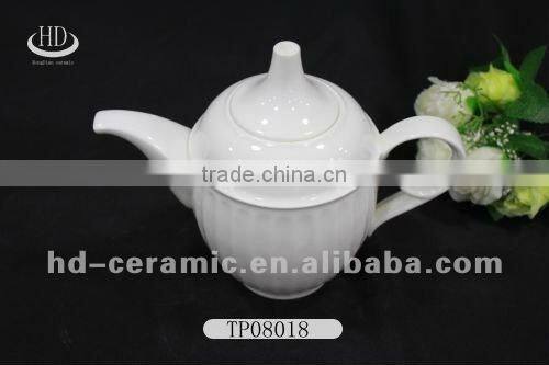 decal ceramic tea pot