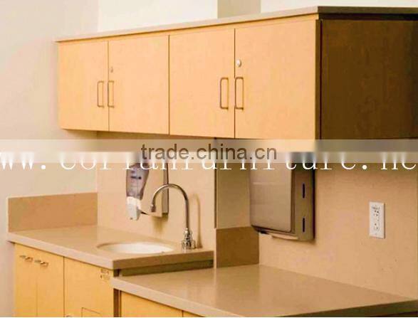 Chemical resistant corianfurniture hospital/ dental office cabinet